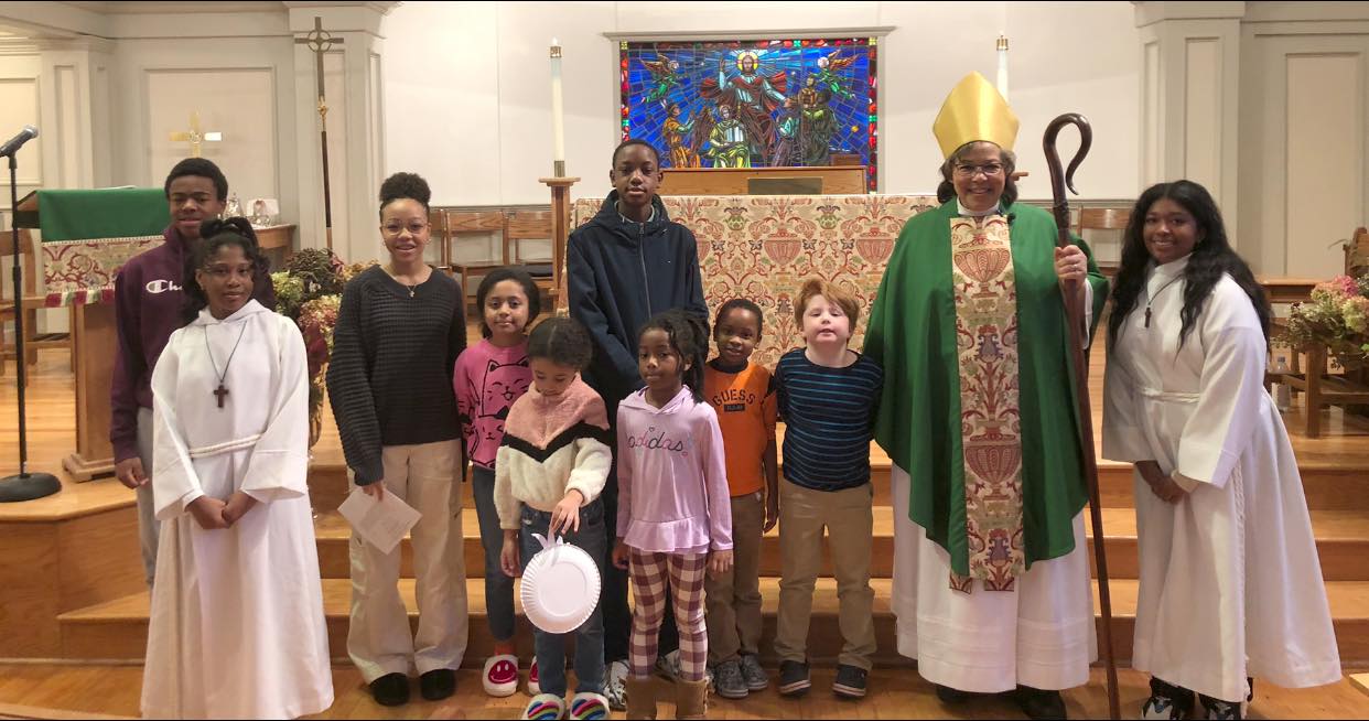 Bishop Carlye J. Hughes Visits St. Mark’s